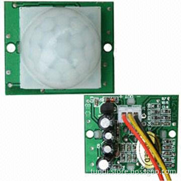 China Supplier 12V PIR Infrared Motion Detect Module Sensor Switches, 5V-24V DC Operating Voltage
